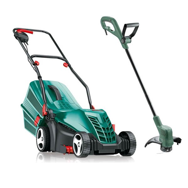 Bosch Rotak36 Electric Lawnmower and Grass Trimmer 