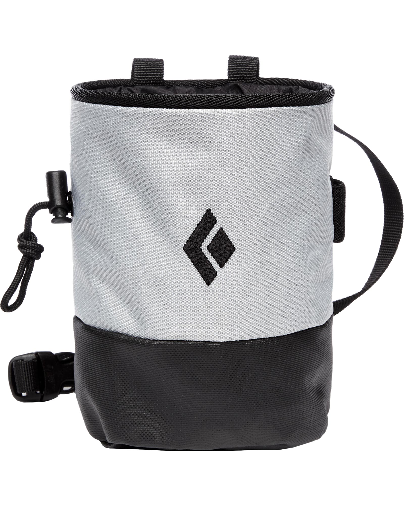 Black Diamond Mojo Zip Chalk Bag | M/L | Pewter
