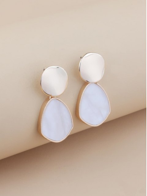 Geometric Exaggerated Stud Earrings