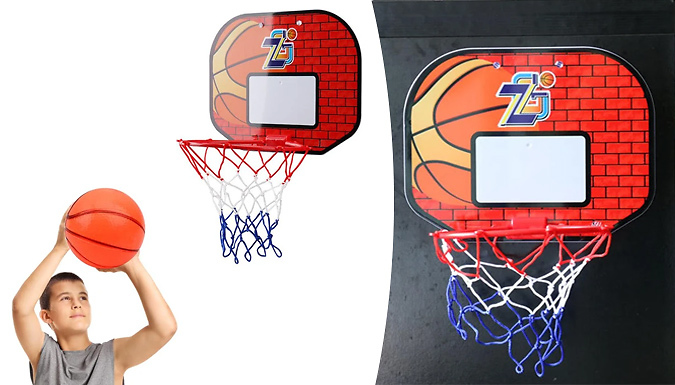 Magic Trend Mini Hook-On Basketball Hoop & Ball