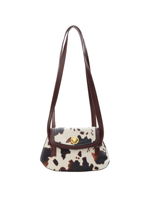Cow Print Shoulder Bag