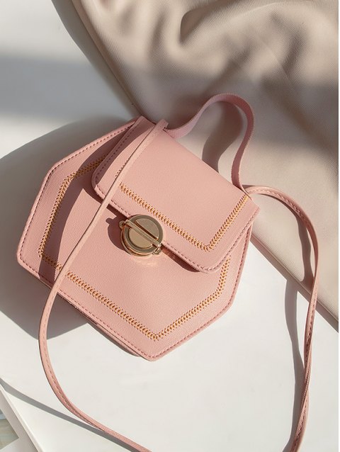 Pentagon Shape Satchels Bag