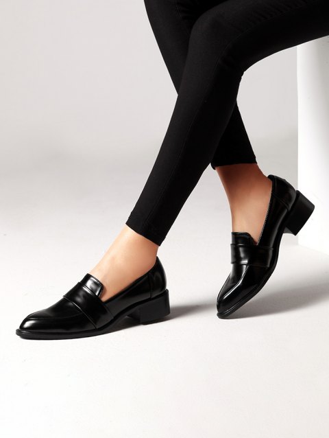 Classic Patent Leather Loafers