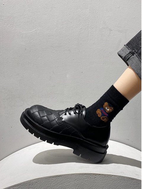 Solid Woven Pattern Mules