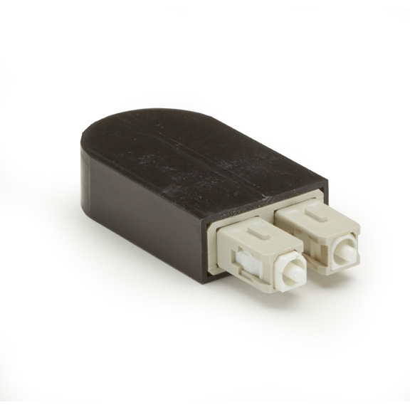 Black Box FOLB50M1-SC fibre optic adapter Black,White