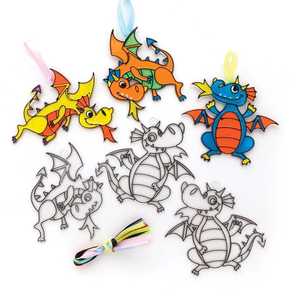 Dragon Suncatchers (Pack of 10)