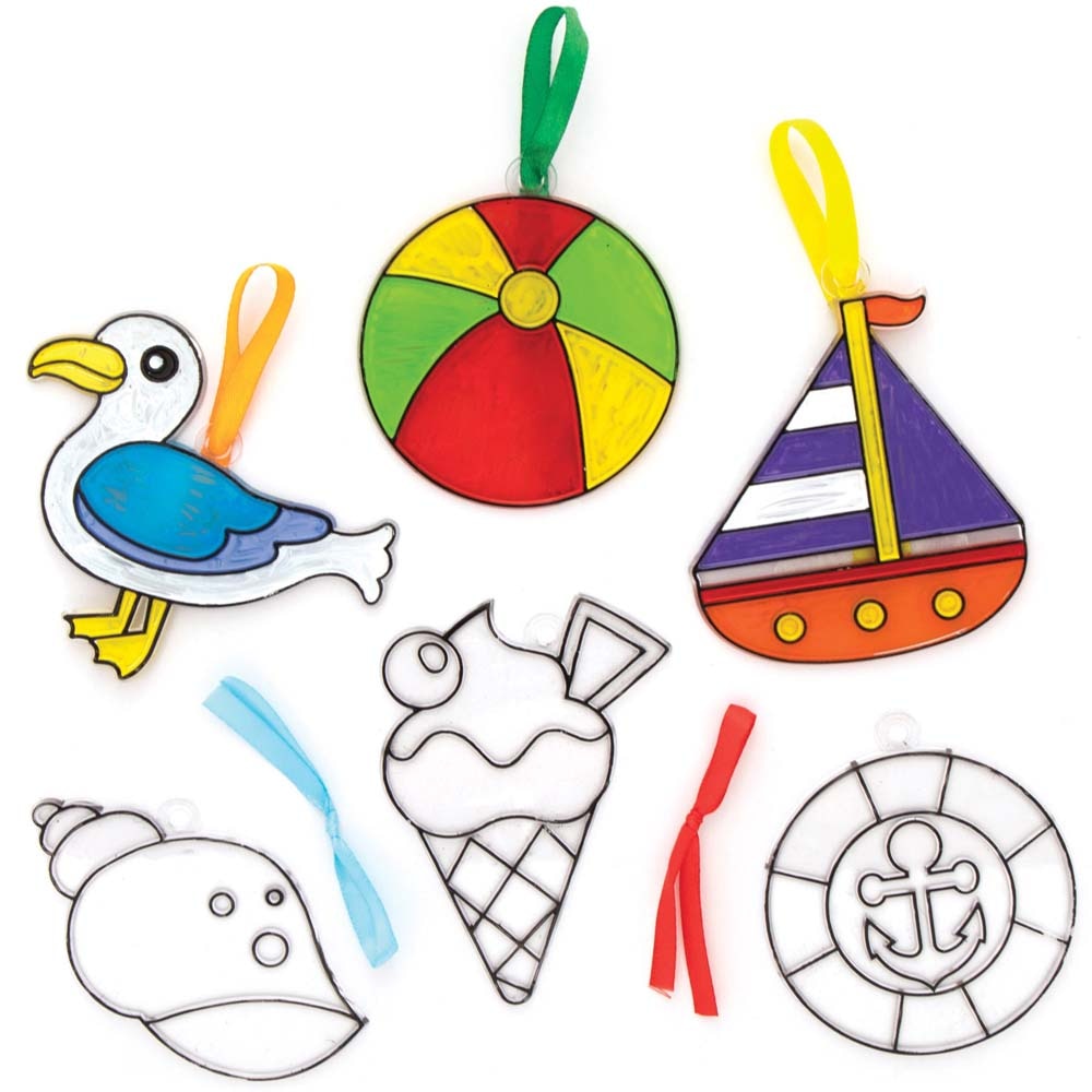Seaside Suncatchers (Pack of 10)