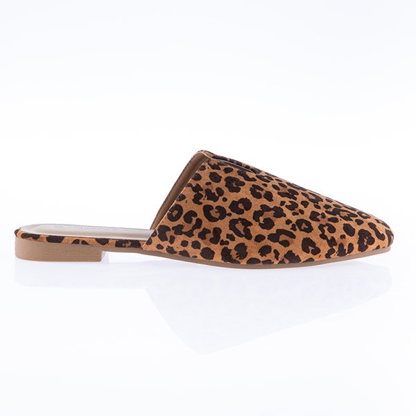 Kasara Leopard Mules 