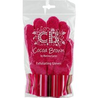 Cocoa Brown Exfoliating Gloves