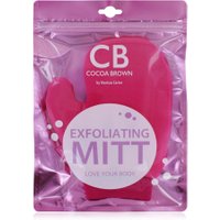 Cocoa Brown Exfoliating Thumb Mitt