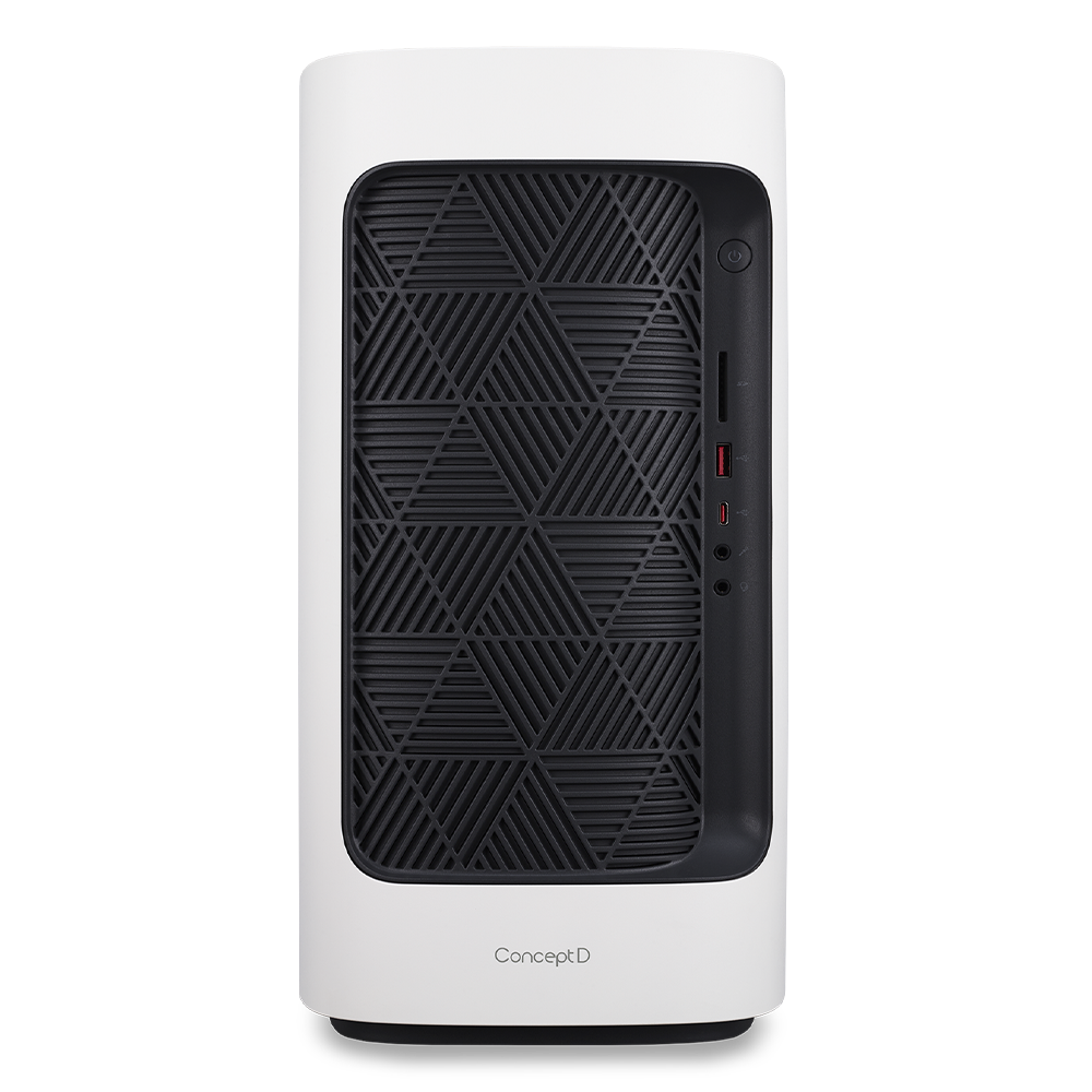 Acer ConceptD 300 Pro Ordenador de sobremesa | CT300-51A | Blanco