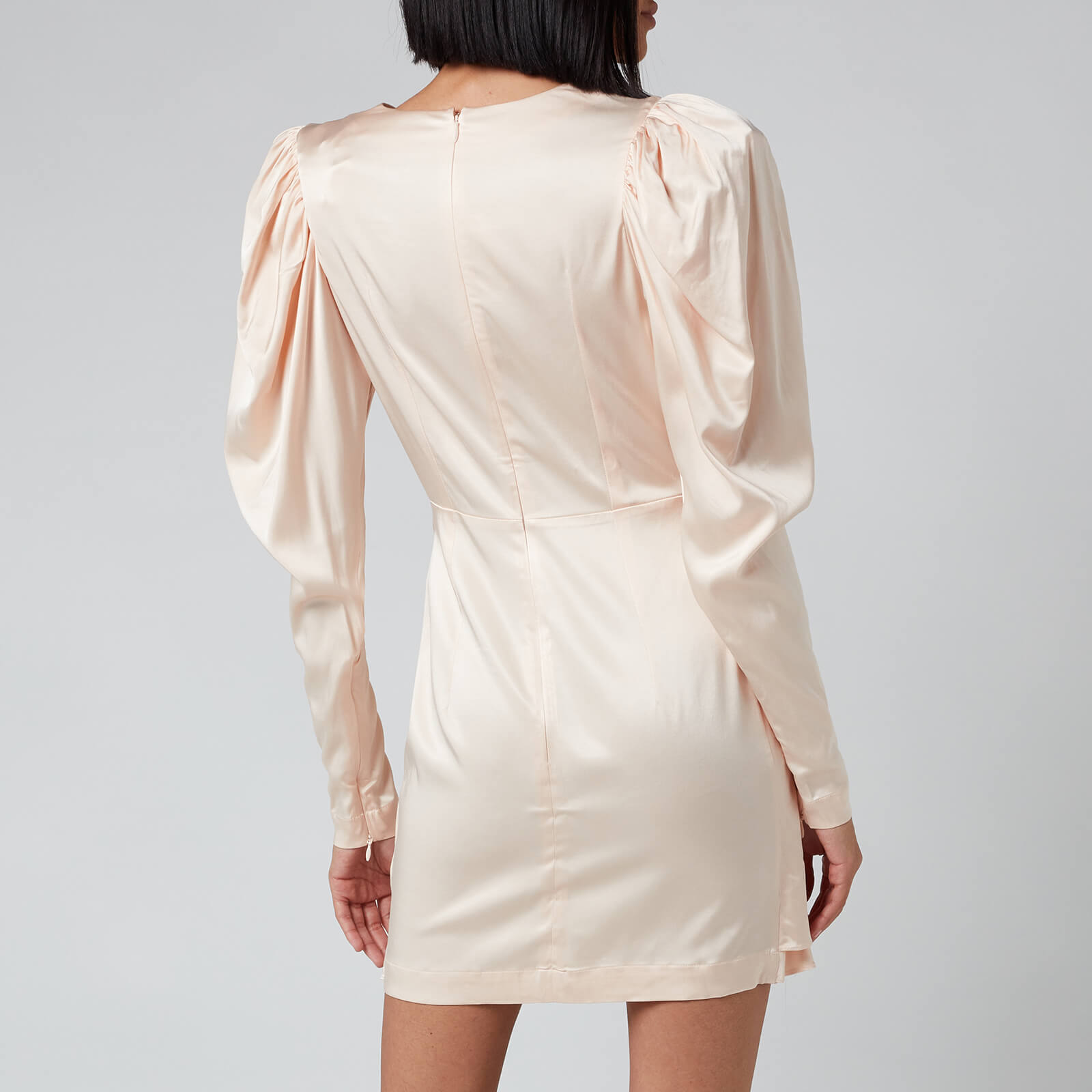 ROTATE Birger Christensen Women's Aiken Dress - Pastel Rose Tan - DK 34/UK 8