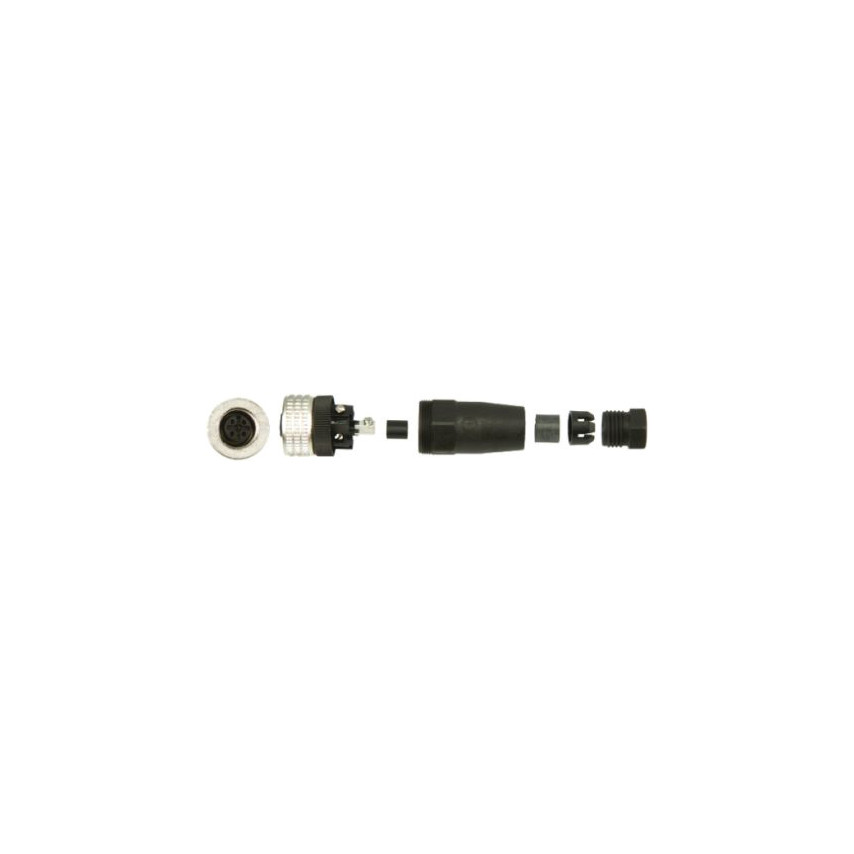 Schneider Electric XZCC12FDM50B, Connector Female M12