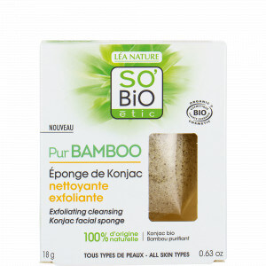 SO'BiO étic® Eponge de konjac nettoyant exfoliante - 