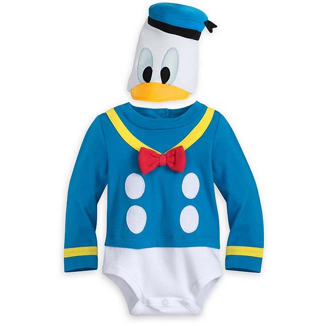 shopDisney Disney Store Donald Duck Baby Costume Body Suit