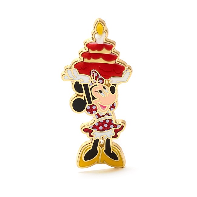 Disney Store Minnie Mouse Birthday Pin - From shopDisney