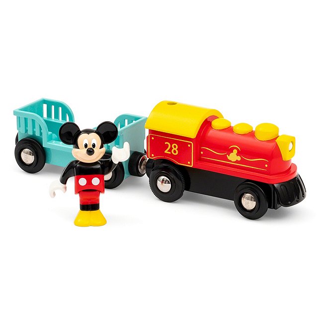 shopDisney Brio Mickey Mouse Toy Train Set