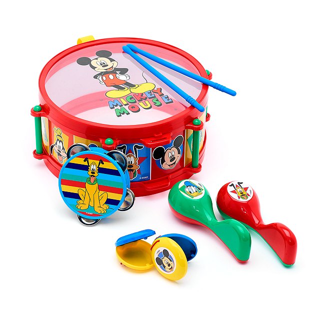 shopDisney Disney Store Mickey and Friends Drum Set