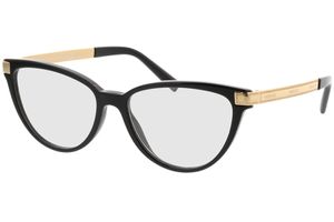 Versace VE3271 GB1 Black Cat Eye Glasses in Dark Tortoise