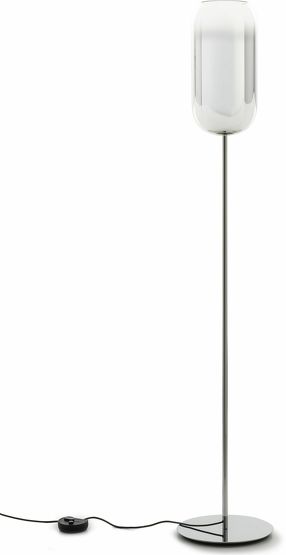 Artemide Lampadaire argenté Gople - Artémide