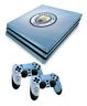 Club Branded Manchester City Console and Controller Skin - PS4 Pro