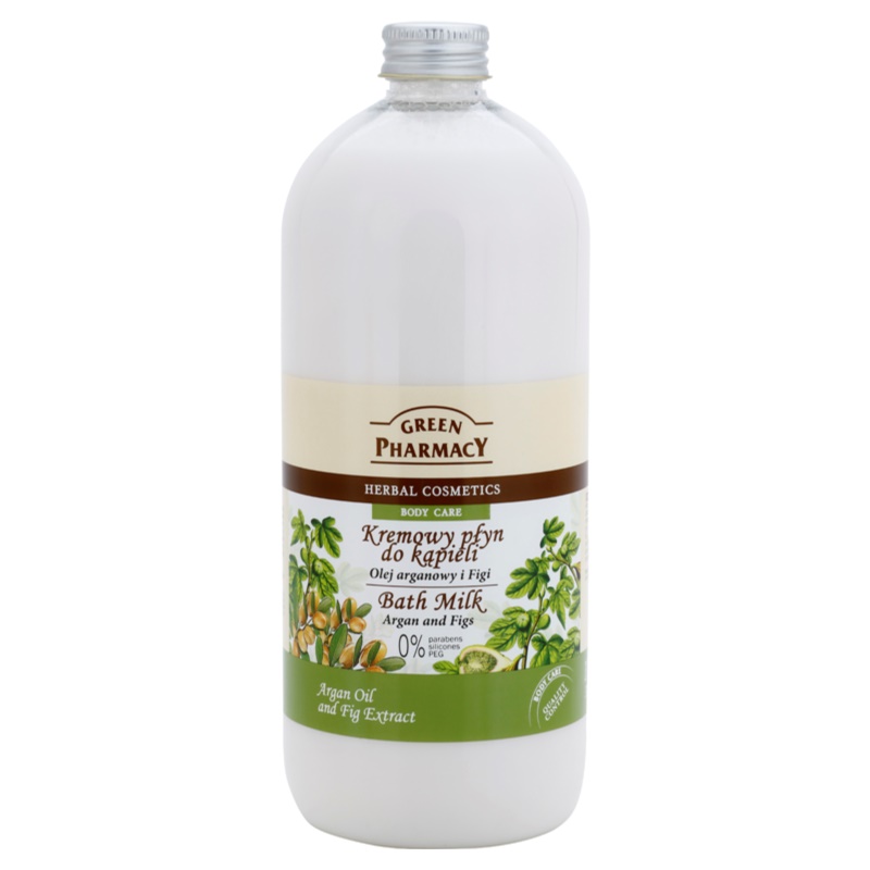 Green Pharmacy  Body Care Argan Oil & Figs latte da bagno 1000 ml