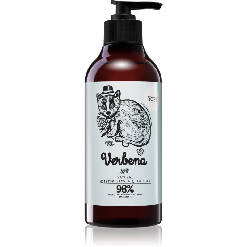 Yope  Verbena sapone liquido delicato per le mani 500 ml