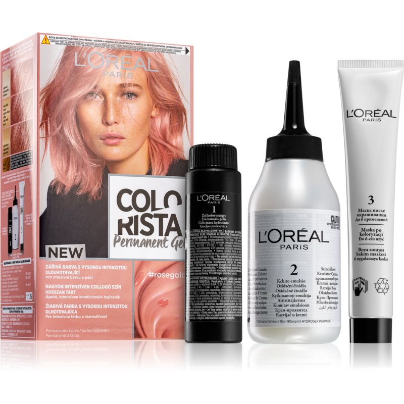 L’Oréal Paris  Colorista Permanent tinta permanente per capelli colore Rose Gold