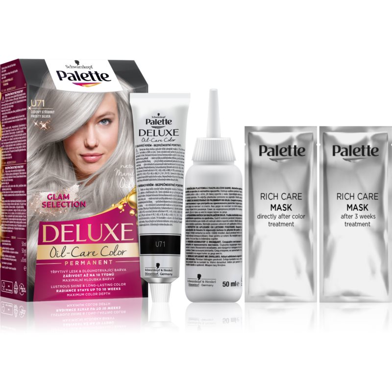 Schwarzkopf  Palette Deluxe tinta per capelli colore U71 Frosty Silver