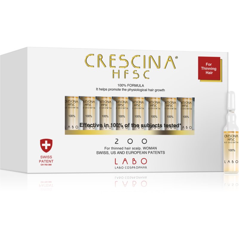 Crescina  200 Re-Growth trattamento per la crescita dei capelli da donna 200 20 x 3,5 ml