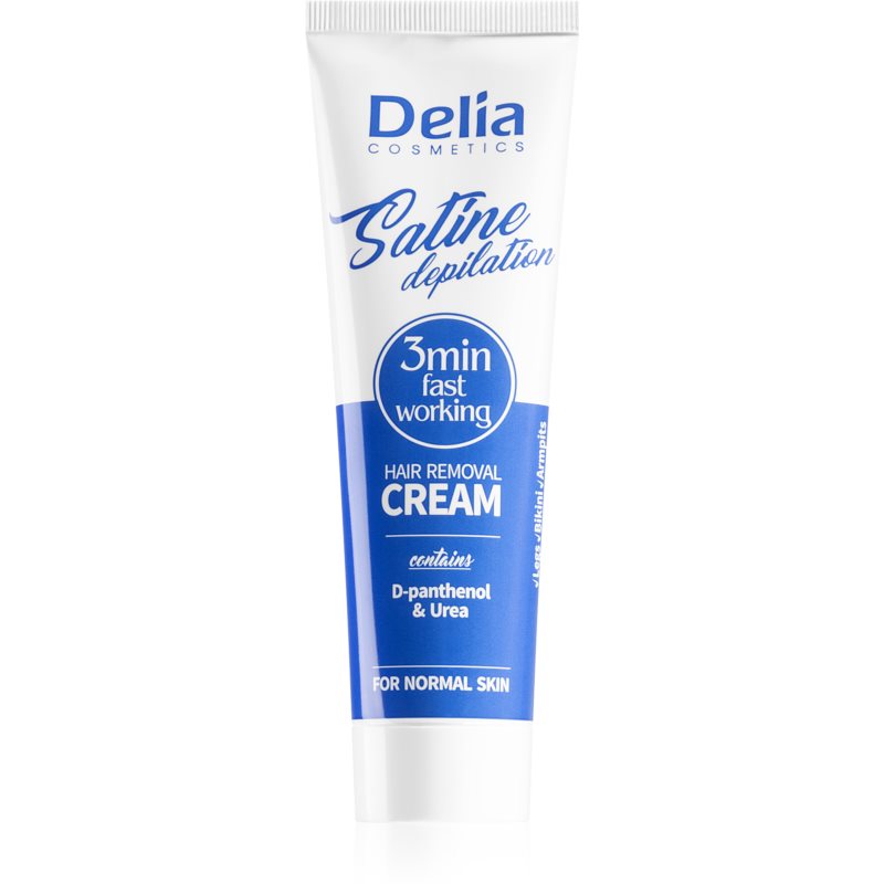 DELIA COSMETICS Satine Depilation 3 min Fast Working Hair Removal Cream 100 ml