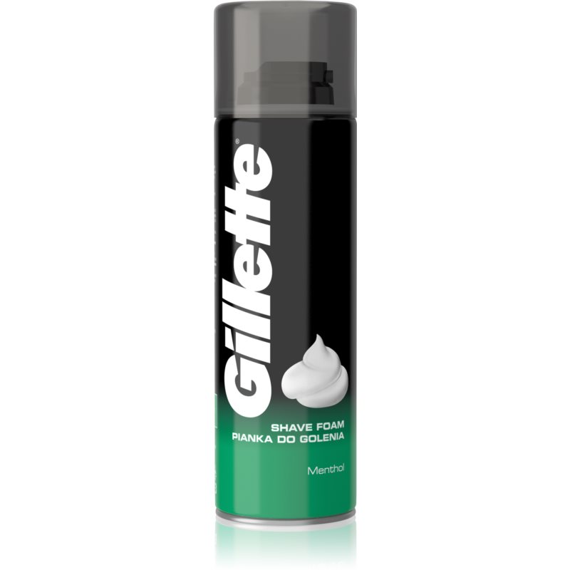 Gillette  Menthol schiuma da barba per uomo 200 ml
