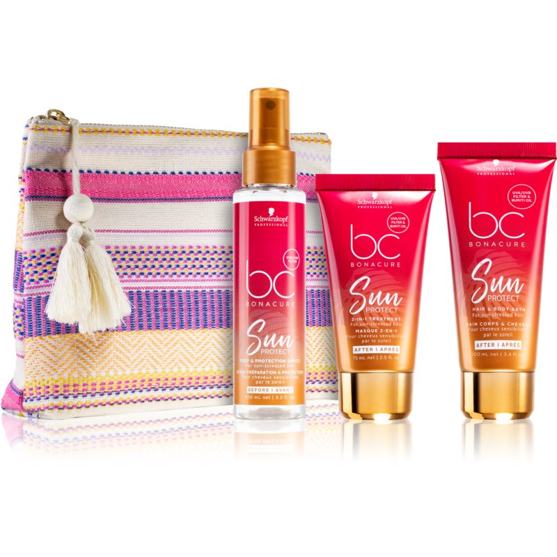 Schwarzkopf Professional  BC Bonacure Sun Protect kit da viaggio per capelli affaticati dal sole