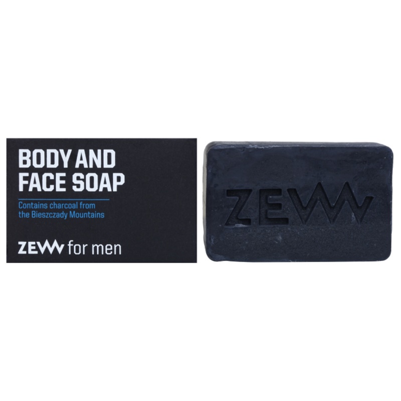 Zew  For Men sapone solido naturale per corpo e viso 85 ml