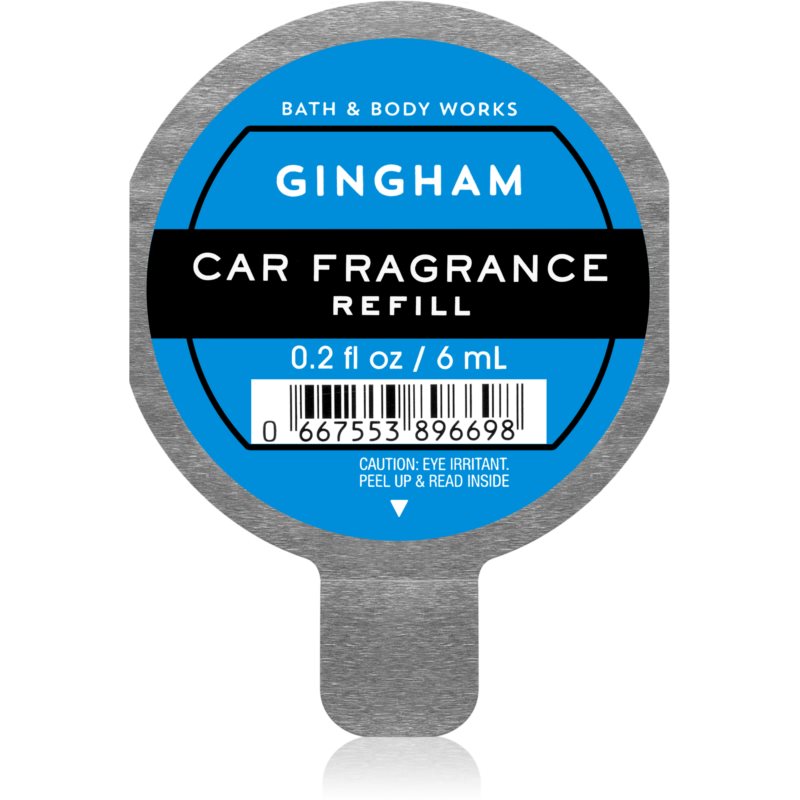 Bath & Body Works  Gingham deodorante per auto ricarica 6 ml