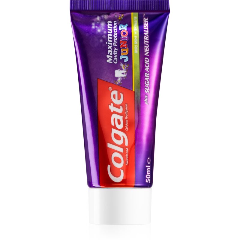 Colgate  Maximum Cavity Protection Junior dentifricio per bambini Mild Mint (6+) 50 ml