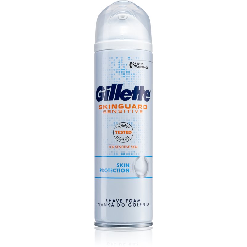 Gillette  Skinguard Sensitive schiuma da barba per pelli sensibili 250 ml