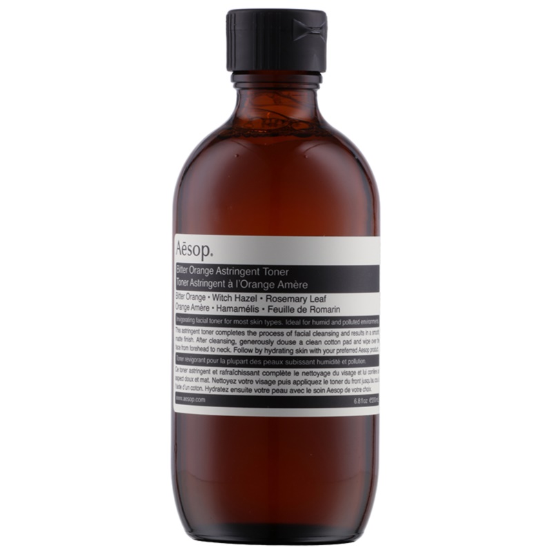 Aēsop  Skin Bitter Orange delikatny tonik oczyszczający do skóry tłustej 200 ml