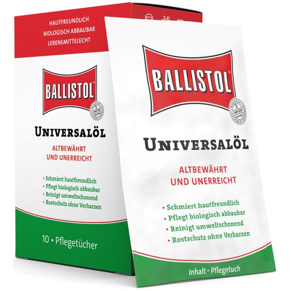 Ballistol  Pflegetücher 10er Box