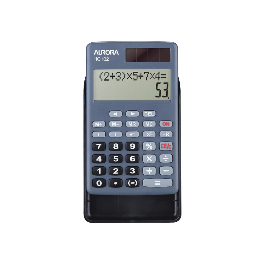 Aurora HC102 10-DIGIT POCKET CALCULATOR