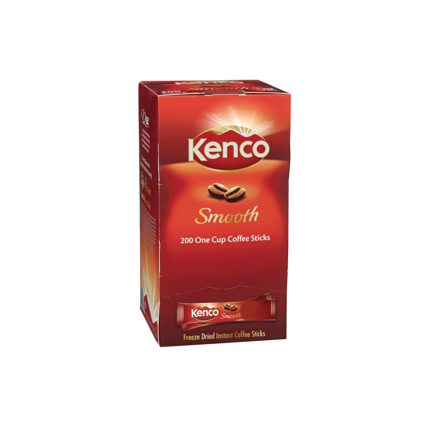 Kenco Smooth Roast One Cup Coffee Sachets - 200 Pack