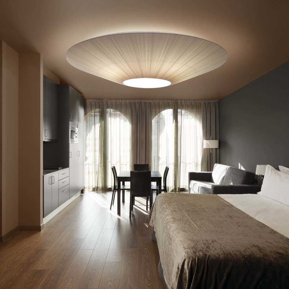 Bover - Siam 200 Ceiling Light - Cream