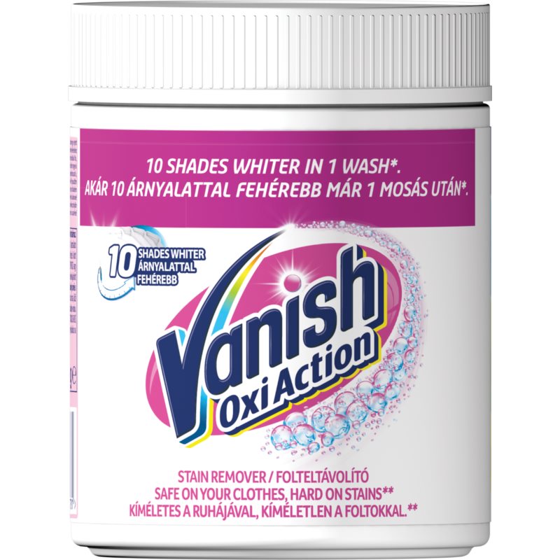 Vanish  Oxi Action proszek do wybielania i usuwania plam 470 g