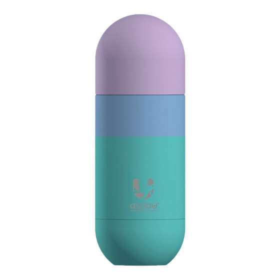 Asobu Thermo bottle "Orb Pastel Teal", 420 ml