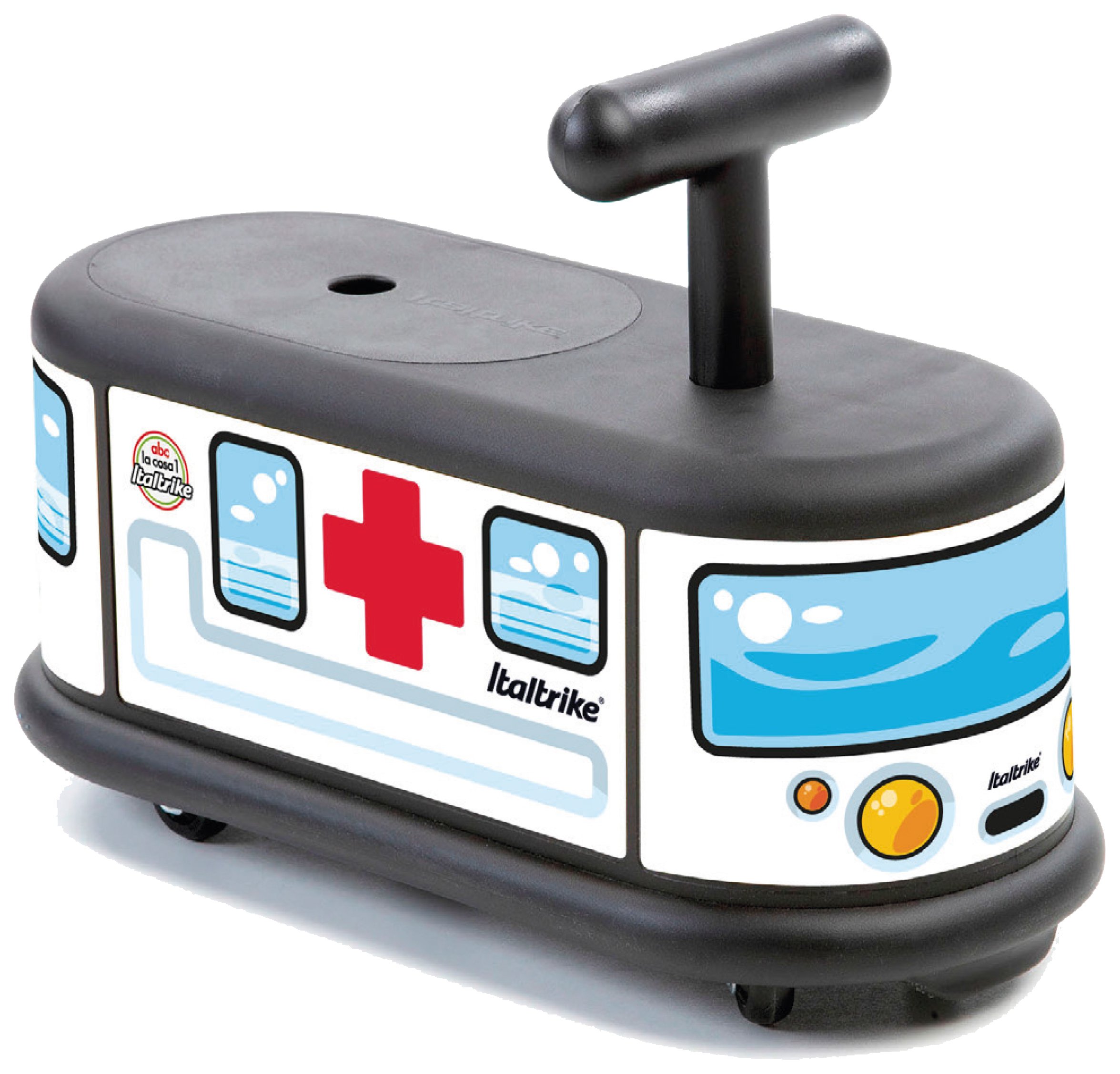 ITALTRIKE Mini-porteur Ambulance - 1-6 ans