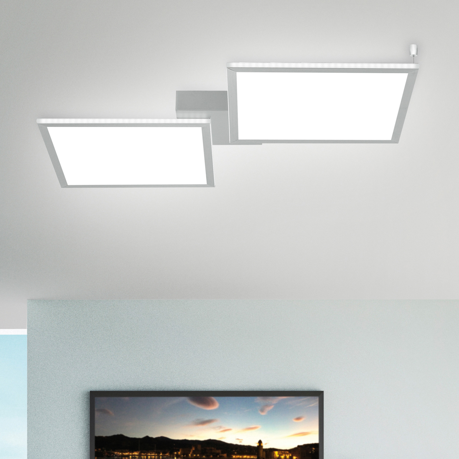 Paul Neuhaus Q-Serie Paul Neuhaus Q-ROSA Ceiling Light LED white, 2-light sources - modern - indoors - Expected delivery time: 3-6 working days