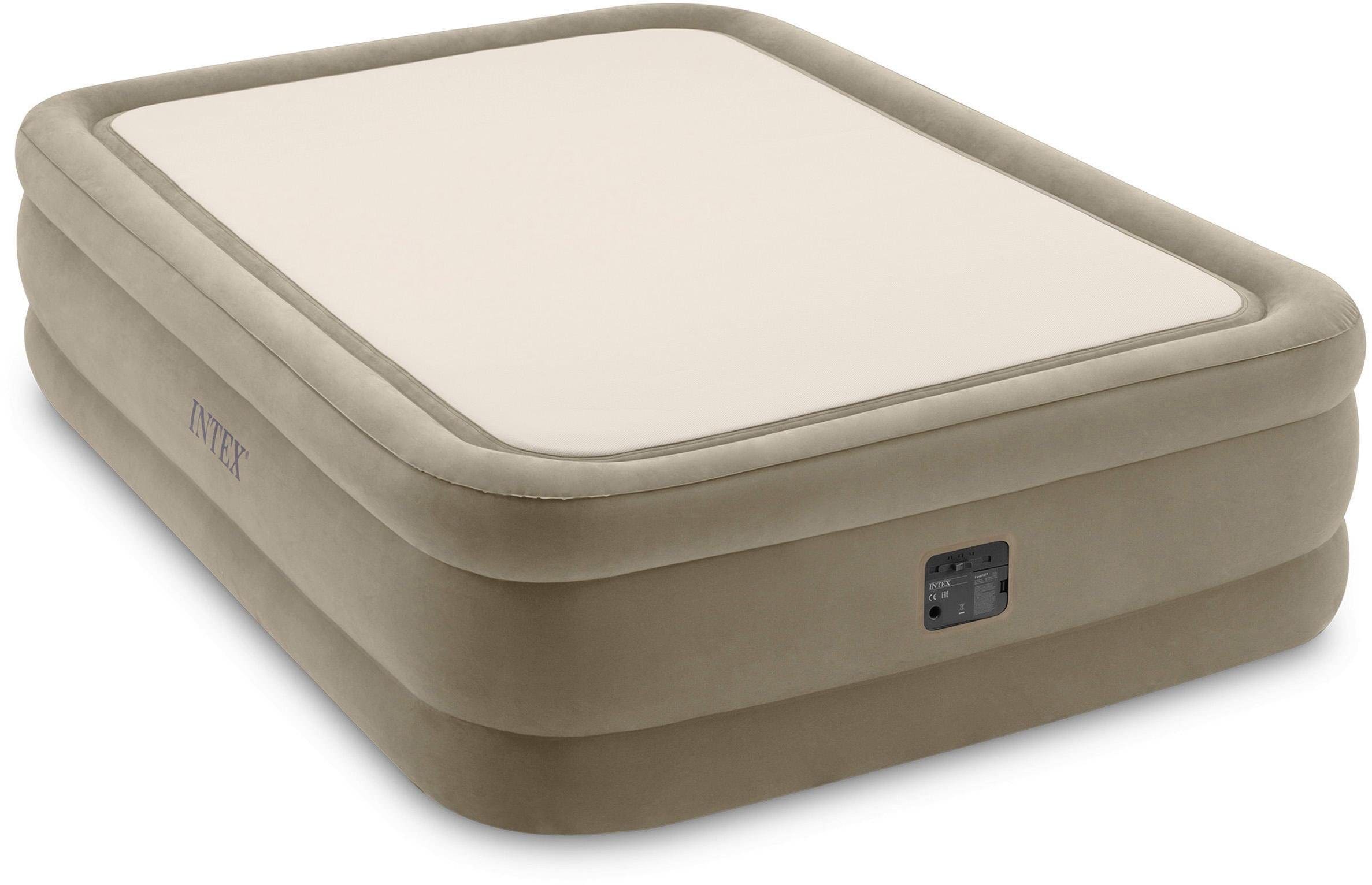 Intex  Luftbett Dura-beam Thermalux™ Airbed, Queen, (set, 2, Mit Transporttasche)