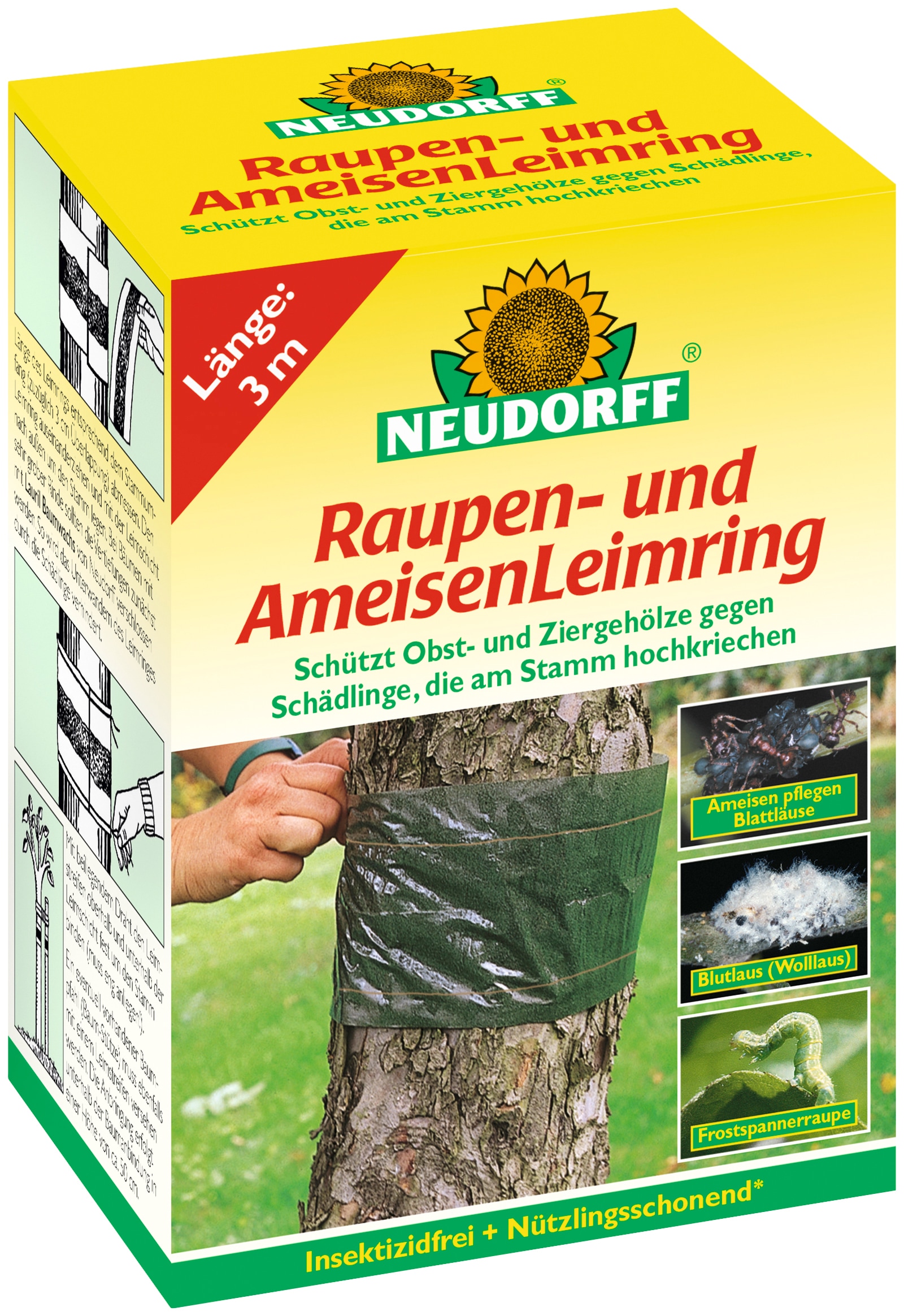 Neudorff  Klebefalle Raupen- und Ameisen Leimring, 3 m