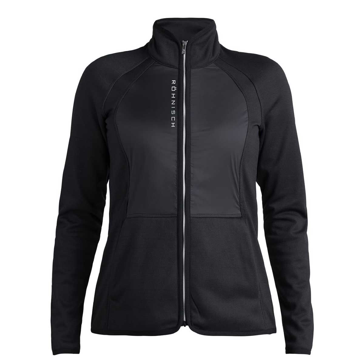 Röhnisch Womens Ivy Golf Jacket, Female, 12, Black  | Online Golf