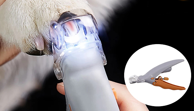 SecretStorz Professional Pet Nail Clippers With LED Light
